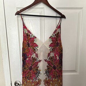 Free People Wildflower Print Maxi Slipdress, Size Medium (8-10)